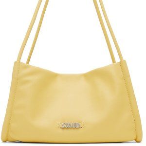 STAUD Yellow Gia Shoulder Bag, Wallflower Yellow